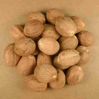 Dried organic Nutmeg whole(without shell) Ayurveda herbal 100G free shipping w.w