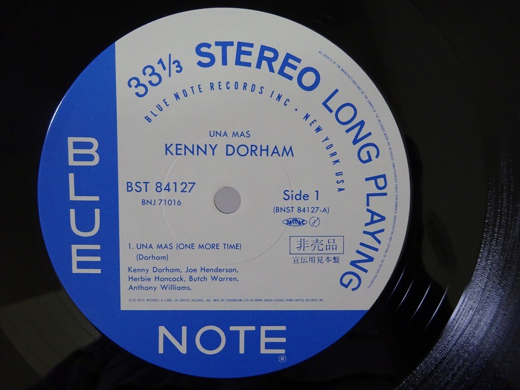 Kenny Dorham Una Mas (One More Time) Blue Note BNJ-71016