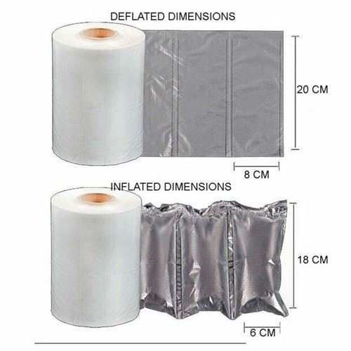 1/2/3 x Inflatable Poly Air Cushion Void Pillow Filler 7500 Cells Per Roll 600m - Picture 8 of 14