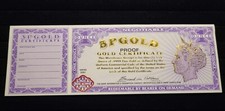 Rare 2001 Series 3pGold Norfed 1 Ounce Gold Certificate Raw 4001.00 per troy oz
