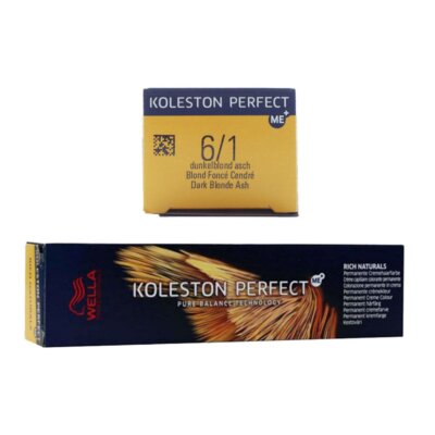 Wella Koleston Perfect ME Rich Naturals 60 ml 6/1 dunkelblond asch