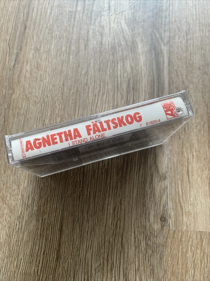 Agnetha Faltskog - I Stand Alone (Cassette Tape, 1987, Atlantic) Drilled case - Image 2 of 3