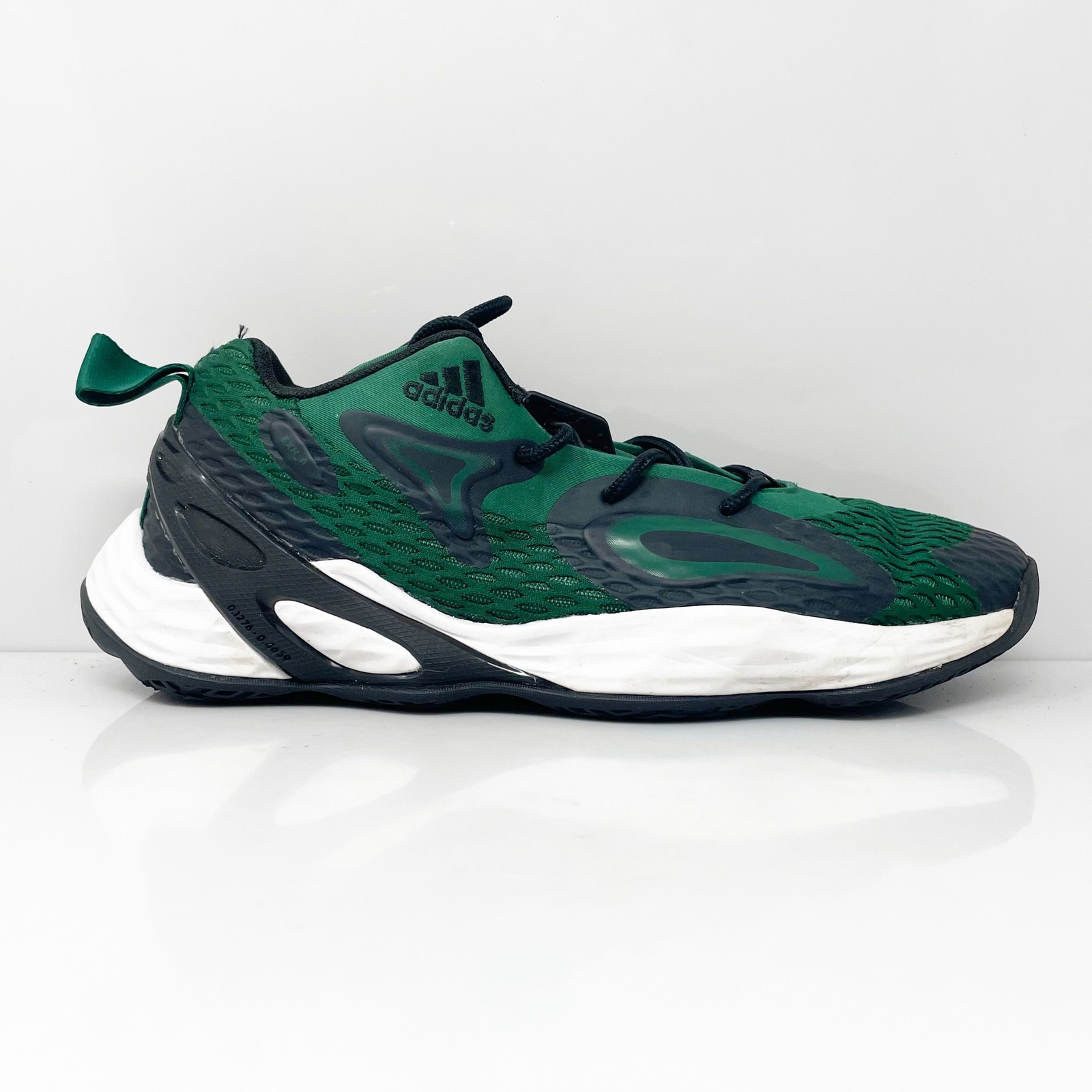 Adidas Mens Exhibit A H67734 Green Basketball Shoes S… Gem