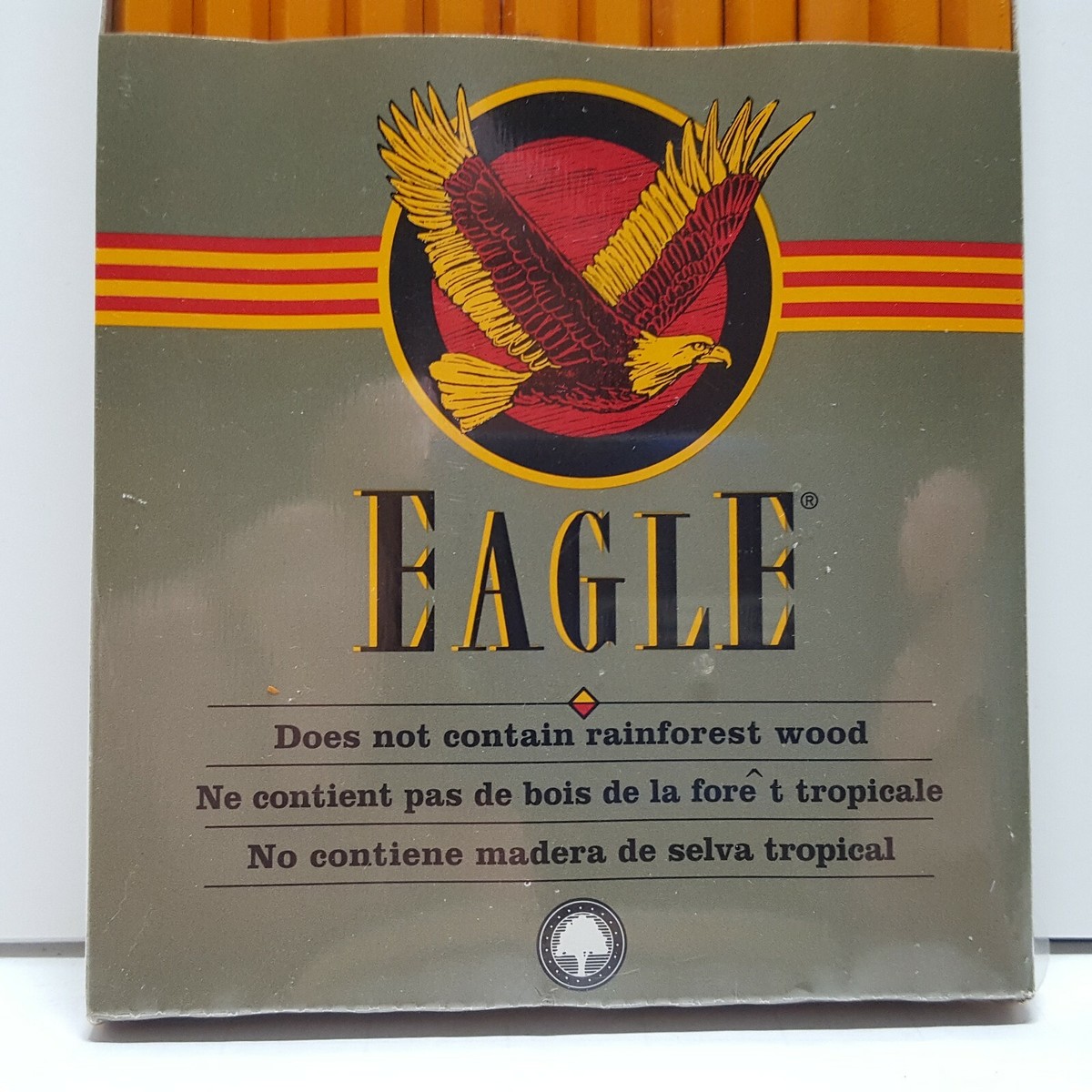 レア ブリキトレイ ヴィンテージ ランド O レイク1950年代 USA USA Made Vintage EAGLE HB No.2 WOOD PENCILS - 12 Pack - NO