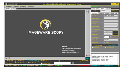 IMAGEWARE SCOPY for HD ENDOSCOPY Software IMAGE REPORTING VIDEO CAPTURING - Picture 9 of 12