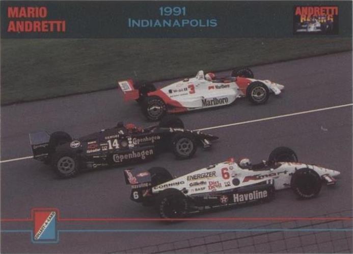 1992 Collect-A-Card Andretti Racing - Mario Andretti #41 - 1 of 1