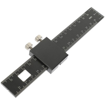  Sliding Ruler Metal Work Drafting Woodworking Positioning Construction