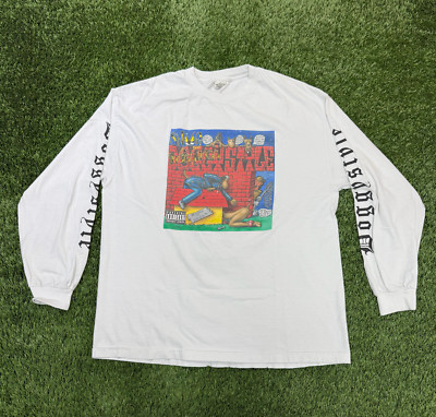 Vintage 2005 Snoop Dogg Doggy Style Album Cover Long Sleeve Shirt, XL