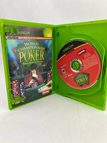 World Championship Poker Microsoft Xbox Video Game 2004 Complete TESTED - Picture 4 of 5
