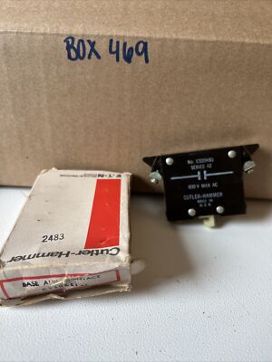 Cuttler Hammer #C320-KB1 Series A1 600 MAX AC