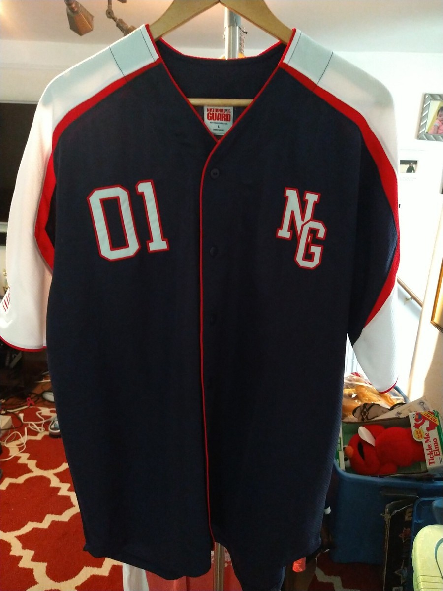 ナショナルガード　ベースボールシャツ　Lサイズ ナショナルガードベースボールシャツLサイズ