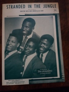 The Jayhawks Stranded In The Jungle Sheet Music Piano Vocal Guitar 1956 New Ebay