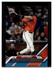 2024 Topps Now #359 Brett Wisely Blue Parallel #d 20/49