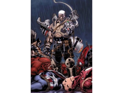 Avengers X-Sanction by Ed McGuinness Cable Hulk 24''x36'' Wall Poster Brand New