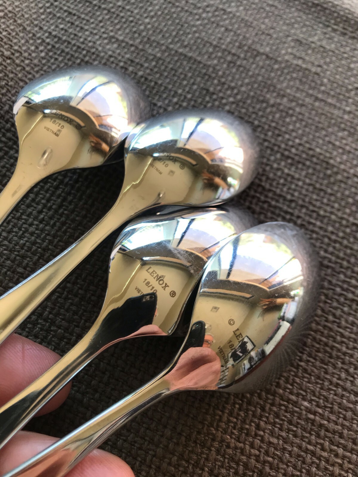  Lenox SCULPT Stainless Flatware 18/10-4 place settings--20 Pcs. Excellent 