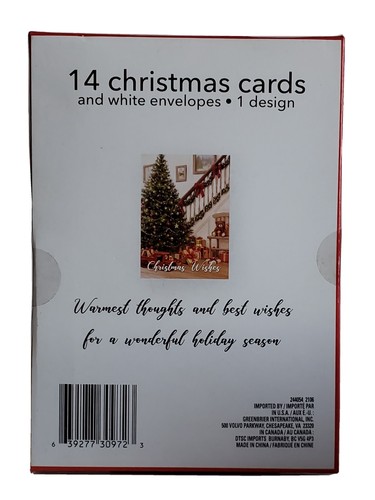 14 Weihnachtskarten und Umschläge (neu verpackt) Navidad, Weihnachten, Feiertage, Gruß. - Bild 2 von 2