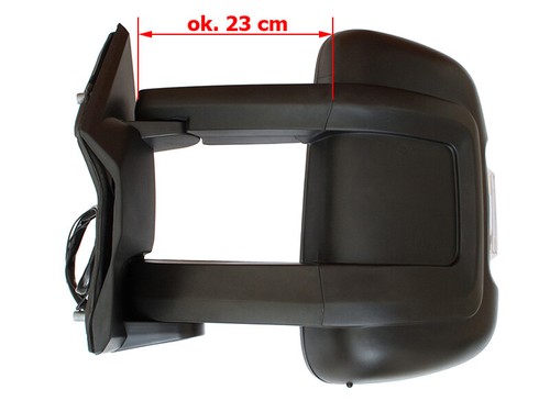 SPECCHIO RETROVISORE BRACCIO LUNGO ELETTRICO SINISTRA CON SENSOR PER FIAT DUCATO - Imagen 2 de 2