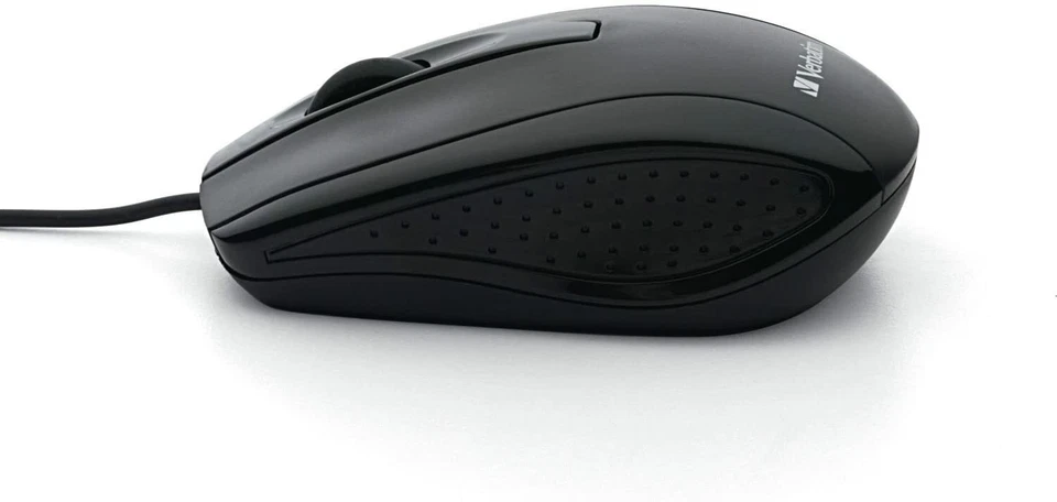 Verbatim 98106 Optical Mouse Wired with USB Accessibility Mac & PC Compatible - Image 2 of 4