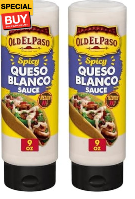 Taco Sauce - Queso Blanco, 9 oz (Pack of 2)