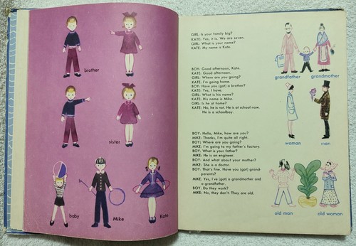 Английский язык для детей Учебник 1970 English in Pictures Textbook for children - Picture 8 of 13