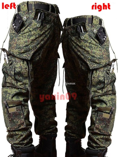 2pc Camo Jacket Military Uniform Hunting Set Outfit Coat Top Pants Security Army - Picture 5 of 31