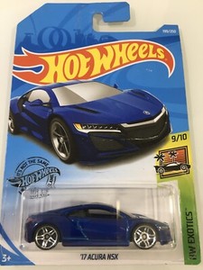 hot wheels 17 acura nsx