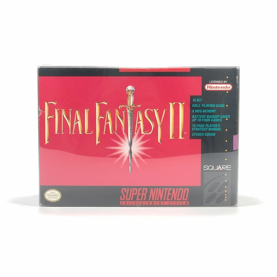 25 SNES Clear Plastic Box Protector Sleeve Case for Complete CIB Games - Image 2 of 4