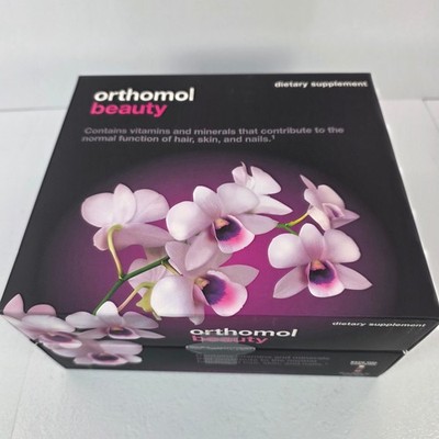 Orthomol Beauty Dietary Supplement 30 Vials Hair Skin Nails Collagen Biotin