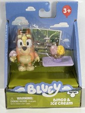 Bluey  Friends Story Starters Figure Toy  Bingo  Ice Cream  New In Package
