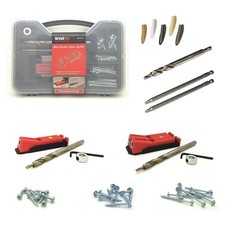 Woodfox Wood Working Tools Pocket Hole Jig Drill Bit Plugs Similar to Kreg