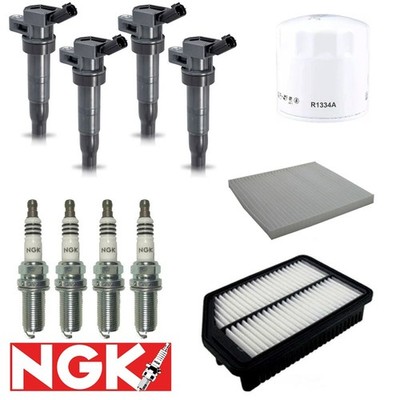 Direct Ignition Coils NGK Spark Plugs Filters For Kia Forte 2.4L 2.0L 2010-2013