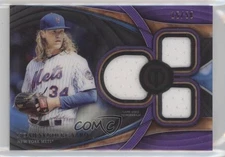 2018 Topps Tribute Tribute Triple Relics Purple /50 Noah Syndergaard #TTR-NS