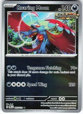 Roaring Moon 065/131 Pokemon SV: Prismatic Evolutions Reverse Holo Rare NM