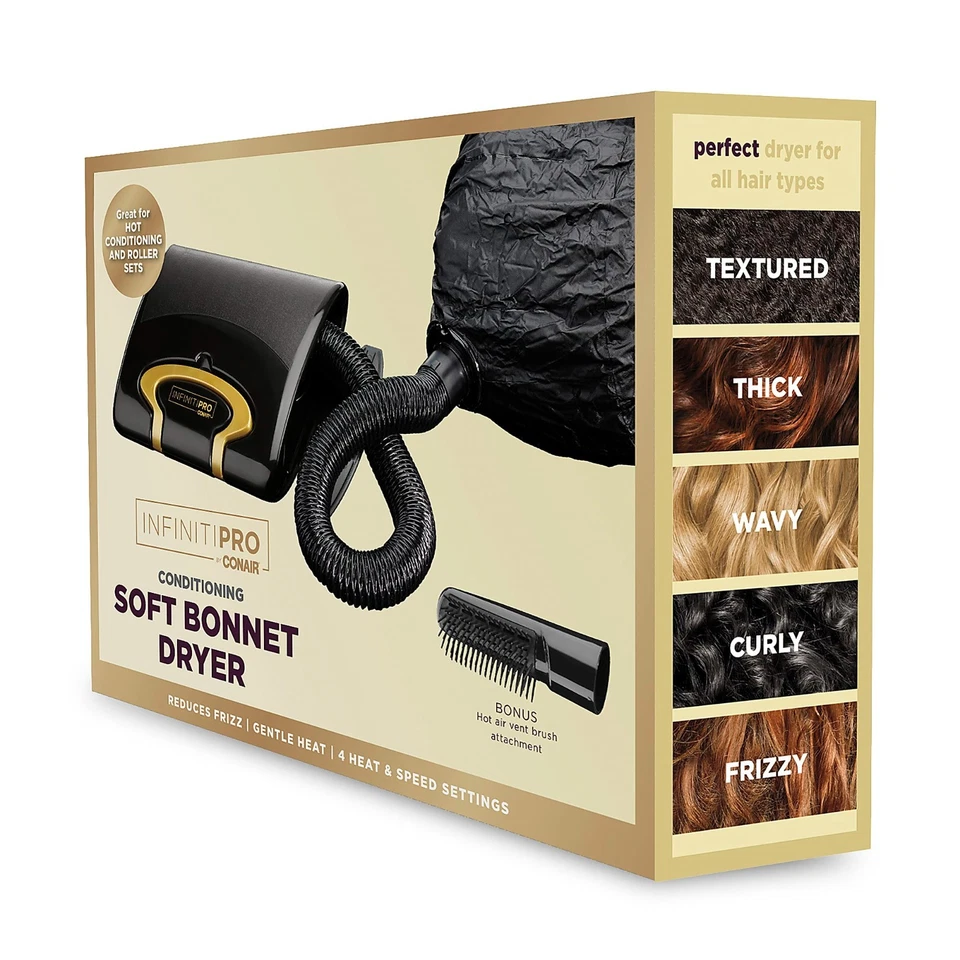 Secador de pelo Conair Ultra Hot Soft Bonnet, 4 ajustes de velocidad Foto 3 de 3