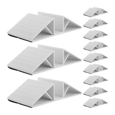 12 Pcs Support Feet for Pet Gate Dog Panel Triangle Reinforcement Fitting