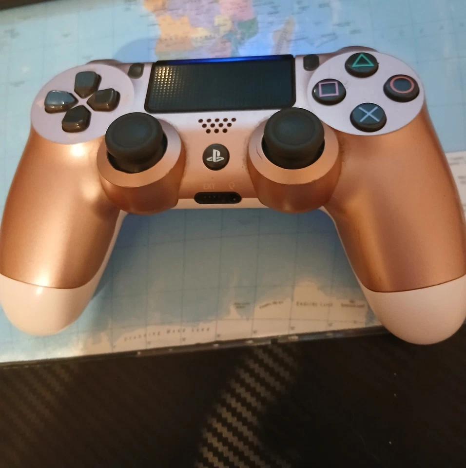 Sony PlayStation 4 Slim 500 Go Console Blanche Il N’y a Pas La Manette D’origine - Photo 2/2