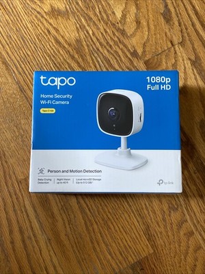 Sealed TP-Link Tapo C100 1080P Home Security Camera Baby Monitor Night Vision