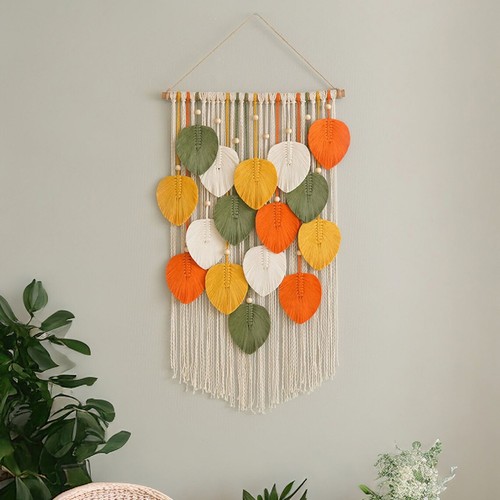 Tapisserie Murale en Macramé - Tapisserie Bohème Tissée à la Main, Décorati1912 - Imagen 3 de 5