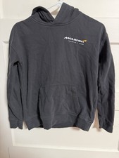 McLaren F1 Racing Hoodie Teens 11/12 Black Graphic Double Sided
