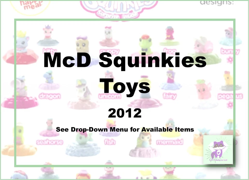McDonald's 2012 Squinkies Mystery Toys-Pick! - Image 1 of 1