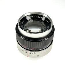 Tokyo Kogaku UV Topcor 100mm 1:4 f/4 Manual Focus Lens Topcon As-is 