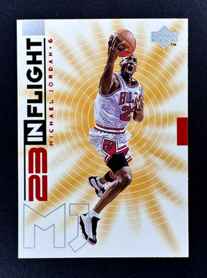 #ad MICHAEL JORDAN 1998 Upper Deck MJ23 IN FLIGHT #IF11 🔥NM CLEAN🔥 Chicago Bulls $11.99