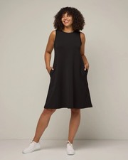 Wool& Sierra Tank Dress Black Size M Regular $148 MSRP