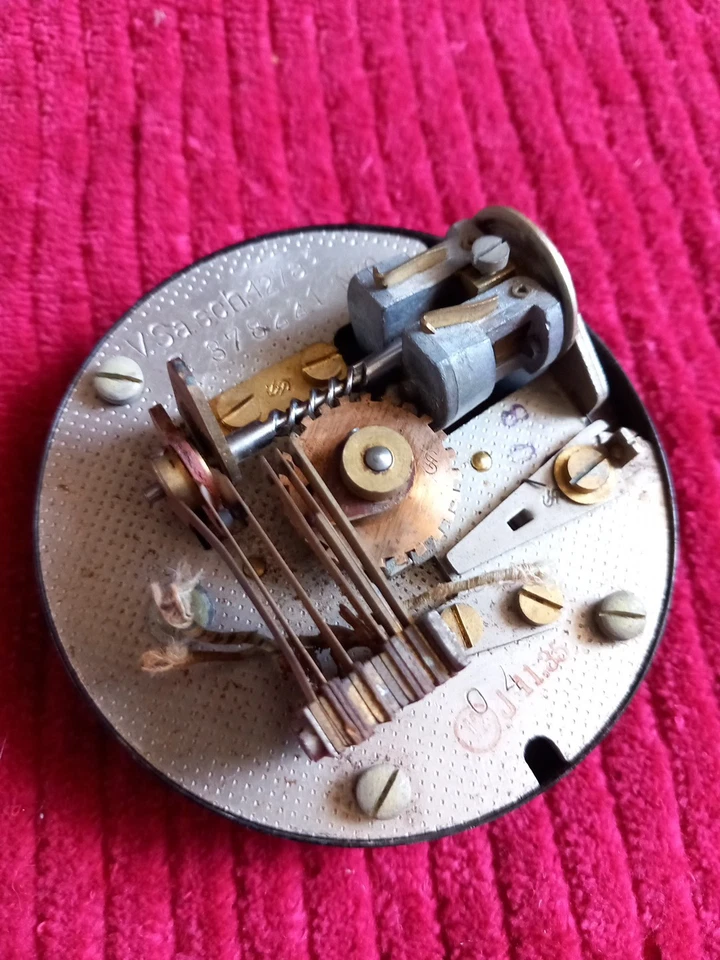 Altes Telefon W38 mit Hörer, Schwarz, mit Wählscheibe - Bild 3 von 4