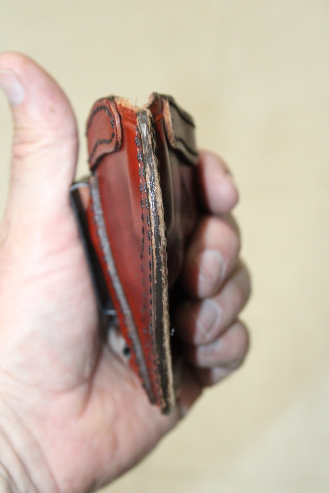 Don Hume LEATHERGOOD H715 M 3-2 Clip Holster