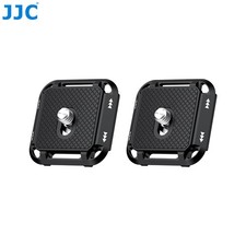 JJC Quick Release Plate 1/4"-20 Screw Adapter for Camera Peak Design Capture V3