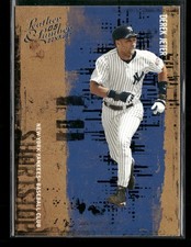 2005 Donruss Leather & Lumber #39 Derek Jeter New York Yankees