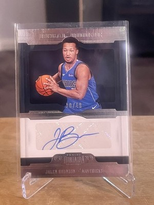  2018-19 Panini Dominion Basketball - Regal Rookie Jalen Brunson RC Auto /49