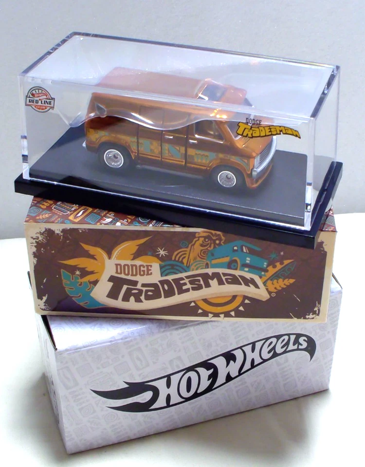 Hot Wheels Red Line Club RLC Dodge Tradesman Van 1:64 Diecast Foto 3 de 4
