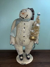 Cody Foster Snowman ESC Trading Company Primitive Folk Art 16” Christmas Vintage